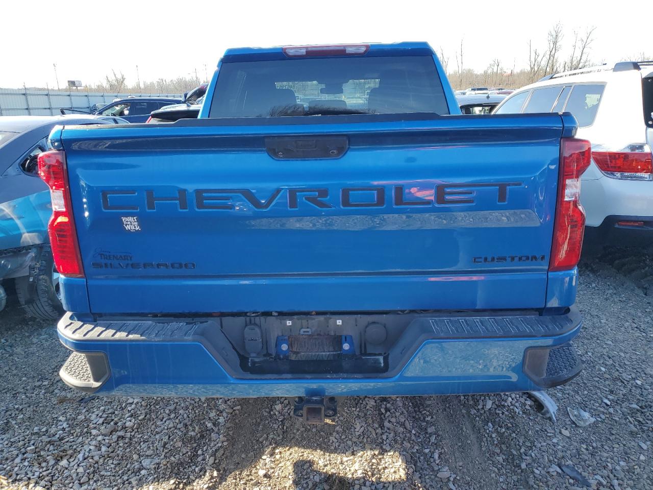 2022 CHEVROLET SILVERADO K1500 CUSTOM VIN:3GCPDBEK0NG526415