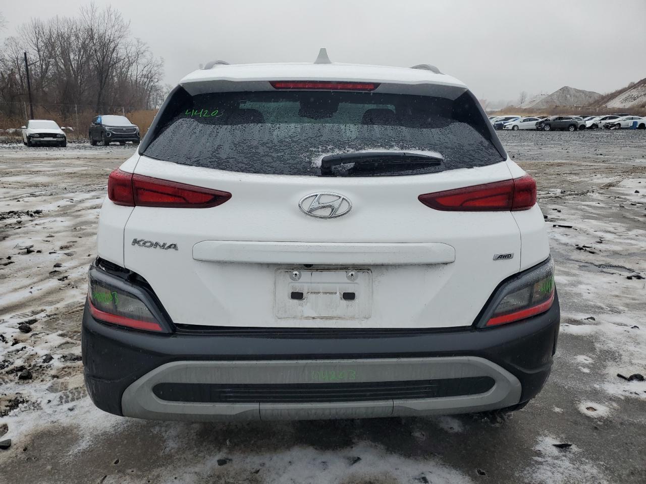 2022 HYUNDAI KONA SEL VIN:KM8K3CAB0NU856668