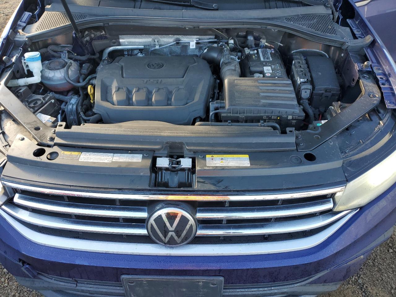 2022 VOLKSWAGEN TIGUAN SE VIN:3VV2B7AX5NM032634