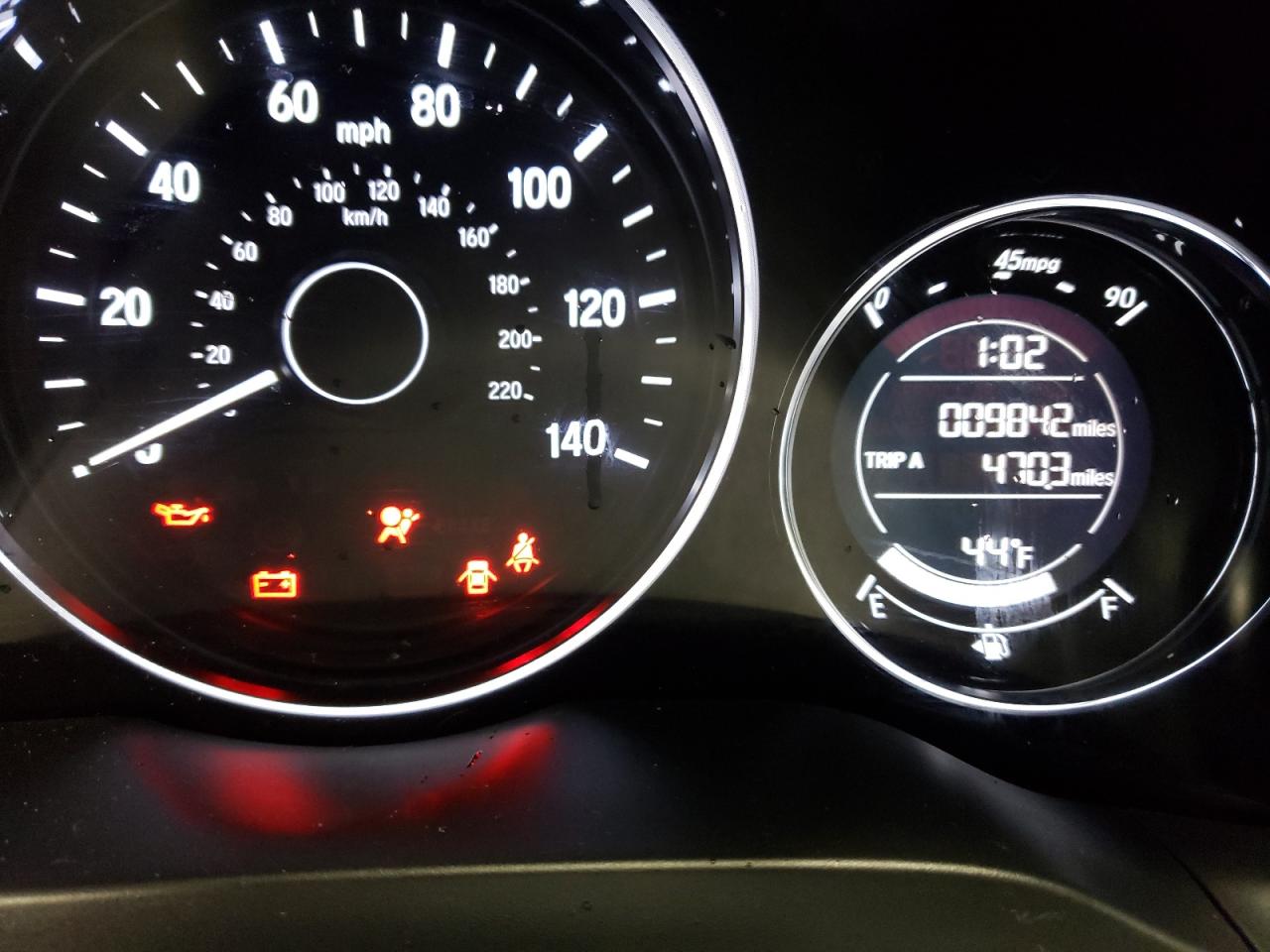 2022 HONDA HR-V SPORT VIN:3CZRU6H17NM765846