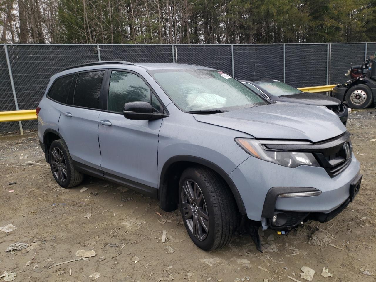 2022 HONDA PILOT SPORT VIN:5FNYF6H36NB080870