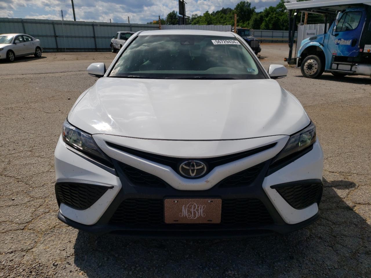 2022 TOYOTA CAMRY SE VIN:4T1G11BK3NU070362