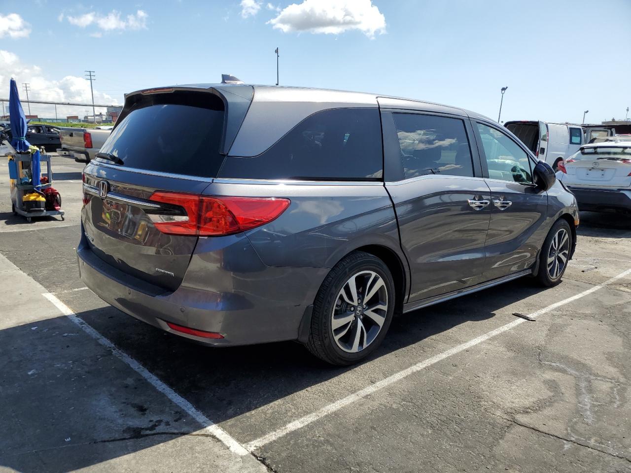 2022 HONDA ODYSSEY TOURING VIN:5FNRL6H8XNB054295