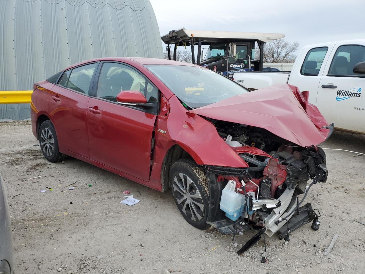 2022 TOYOTA PRIUS LE VIN:JTDL9MFUXN3032254