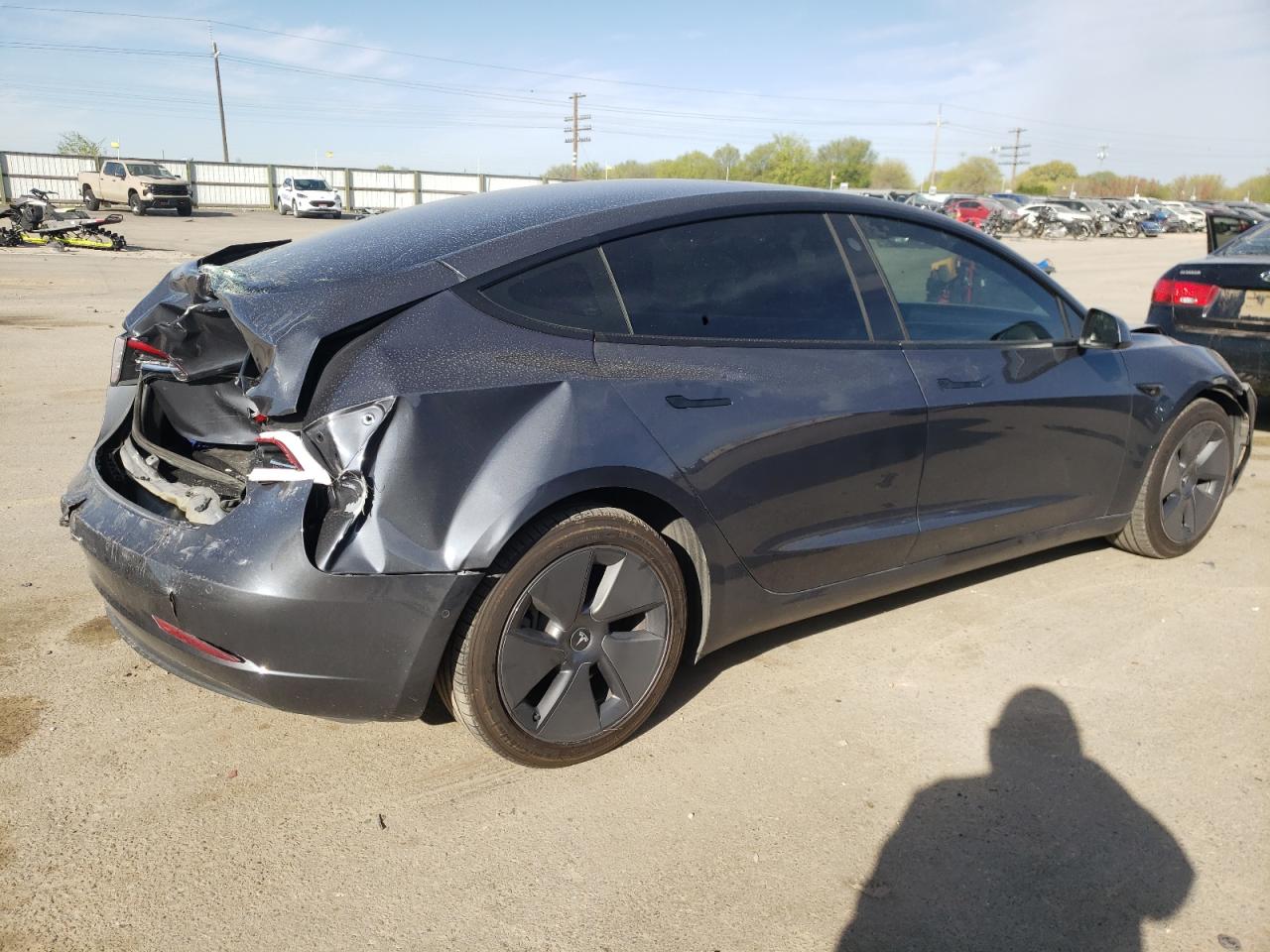 2022 TESLA MODEL 3  VIN:5YJ3E1EB0NF275567