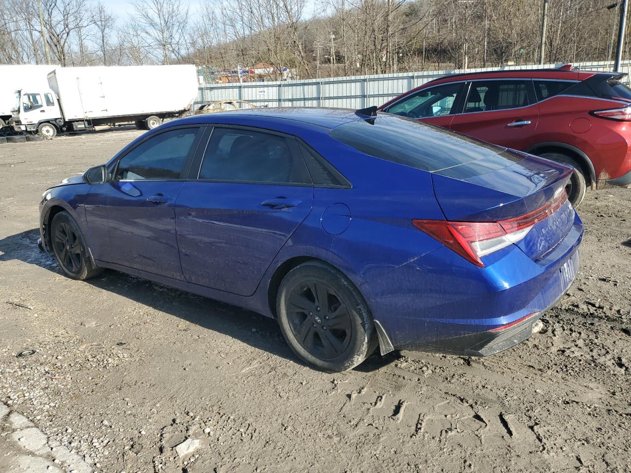 2023 HYUNDAI ELANTRA BLUE VIN:KMHLM4AJ5PU043215