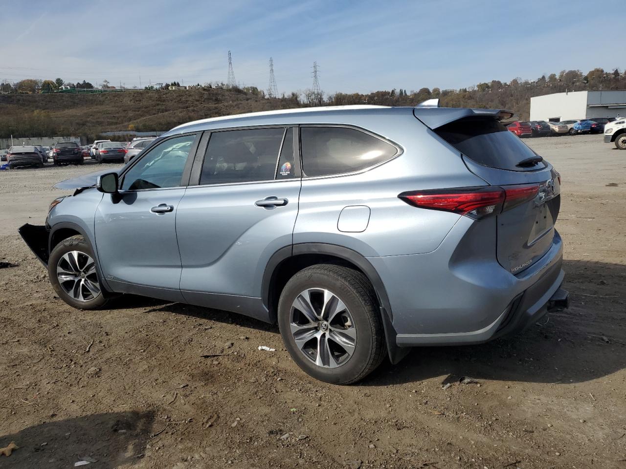 2023 TOYOTA HIGHLANDER HYBRID XLE VIN:5TDKBRCH3PS580649