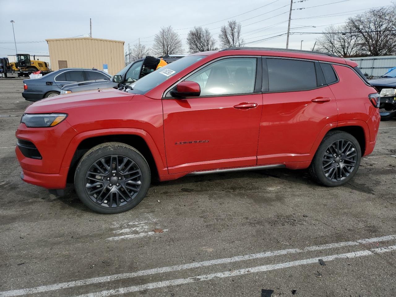 2022 JEEP COMPASS LIMITED VIN:3C4NJDCB9NT167636