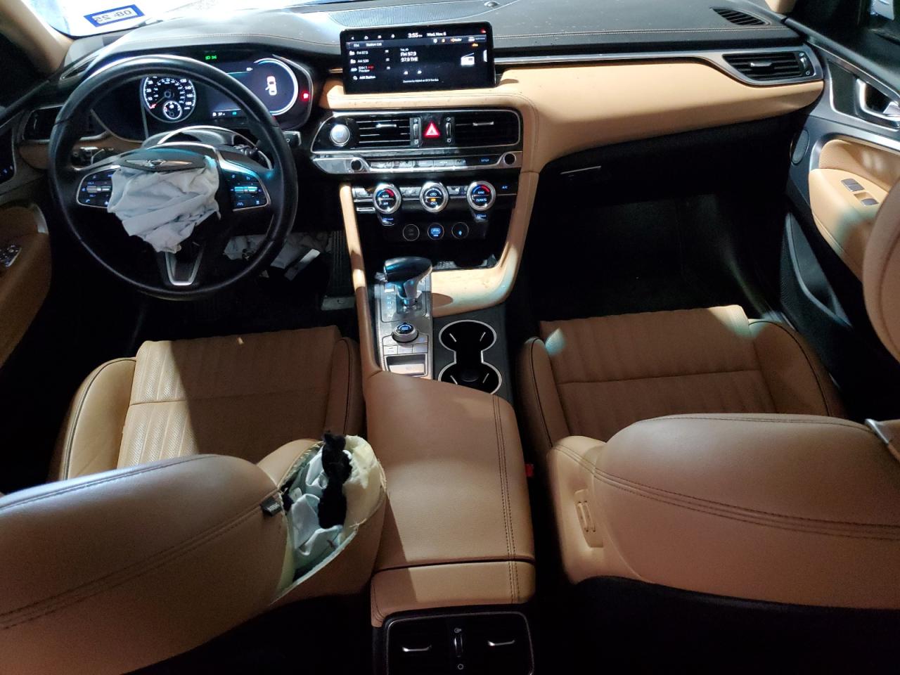 2022 GENESIS G70 BASE VIN:KMTG34TA3NU087699