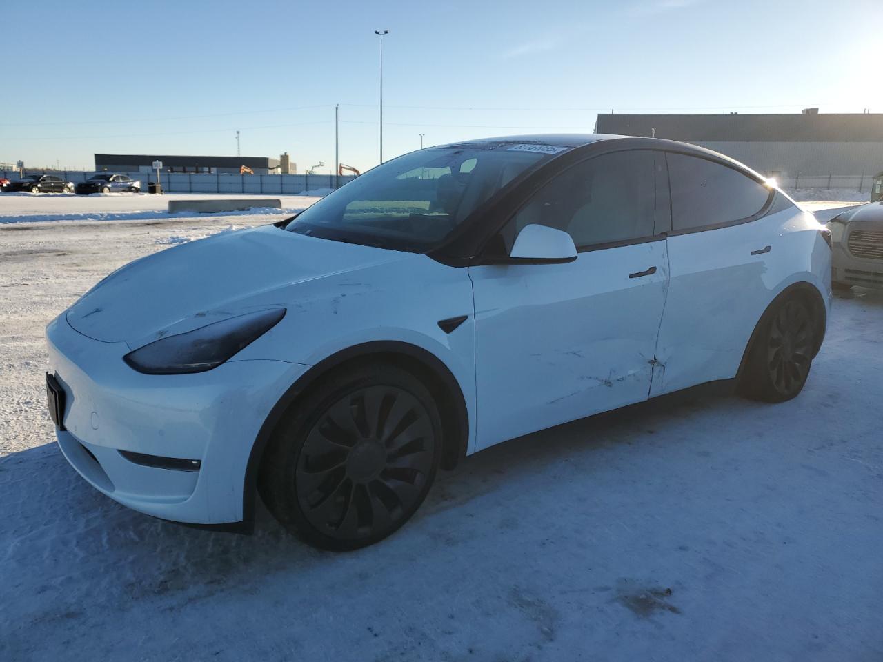 2022 TESLA MODEL Y  VIN:7SAYGDEF2NF326025