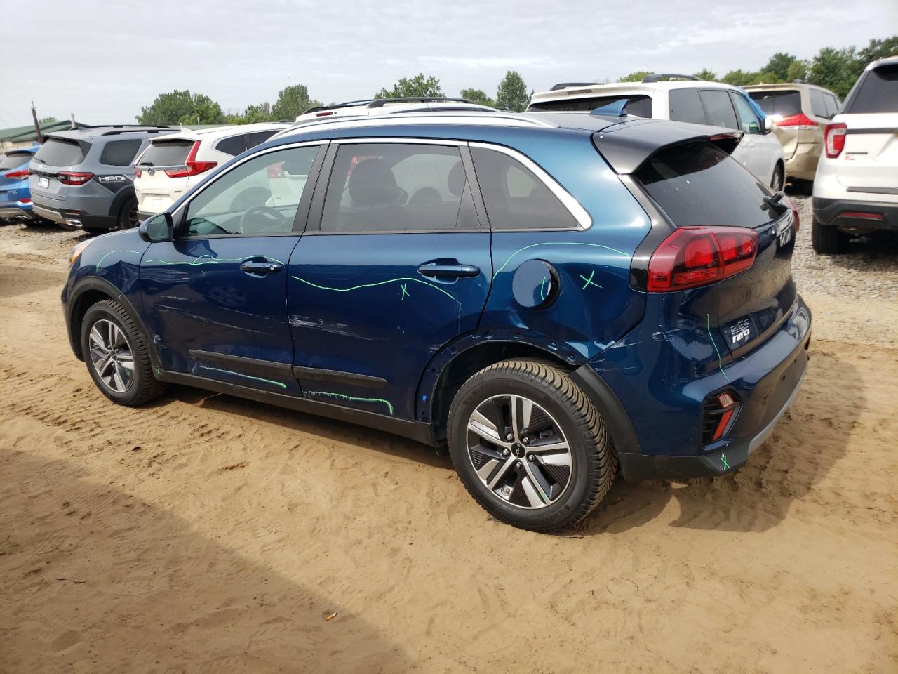 2022 KIA NIRO LX VIN:KNDCB3LC8N5513747