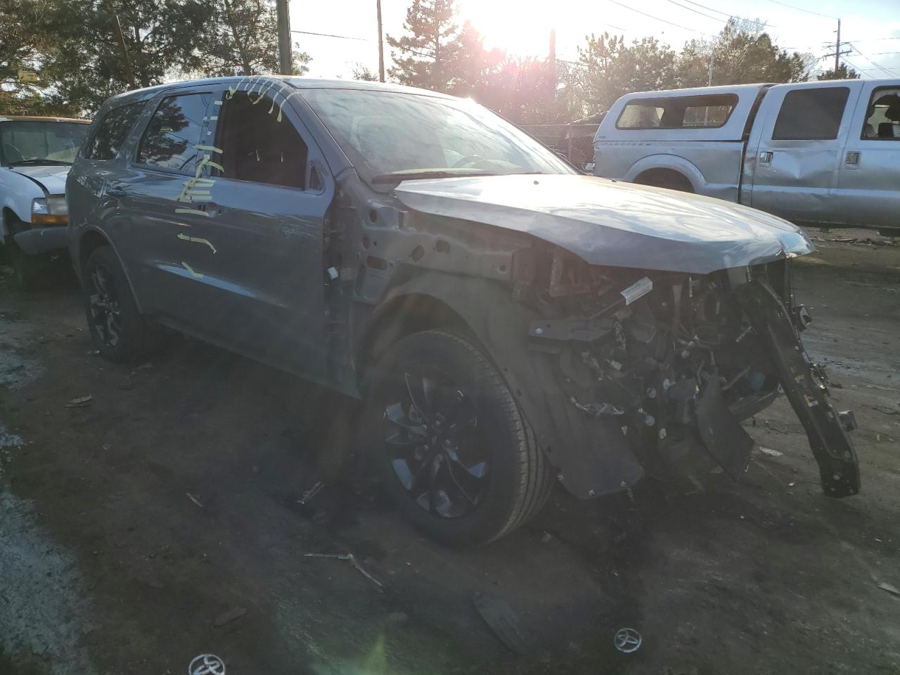 2022 DODGE DURANGO SXT VIN:1C4RDJAG1NC160116