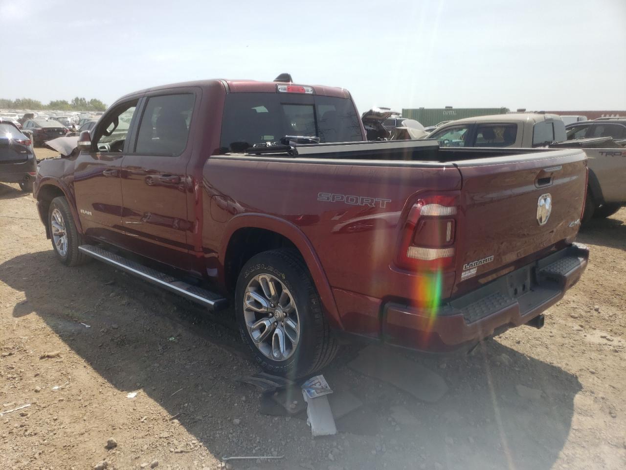 2022 RAM 1500 LARAMIE VIN:1C6SRFJT6NN366427