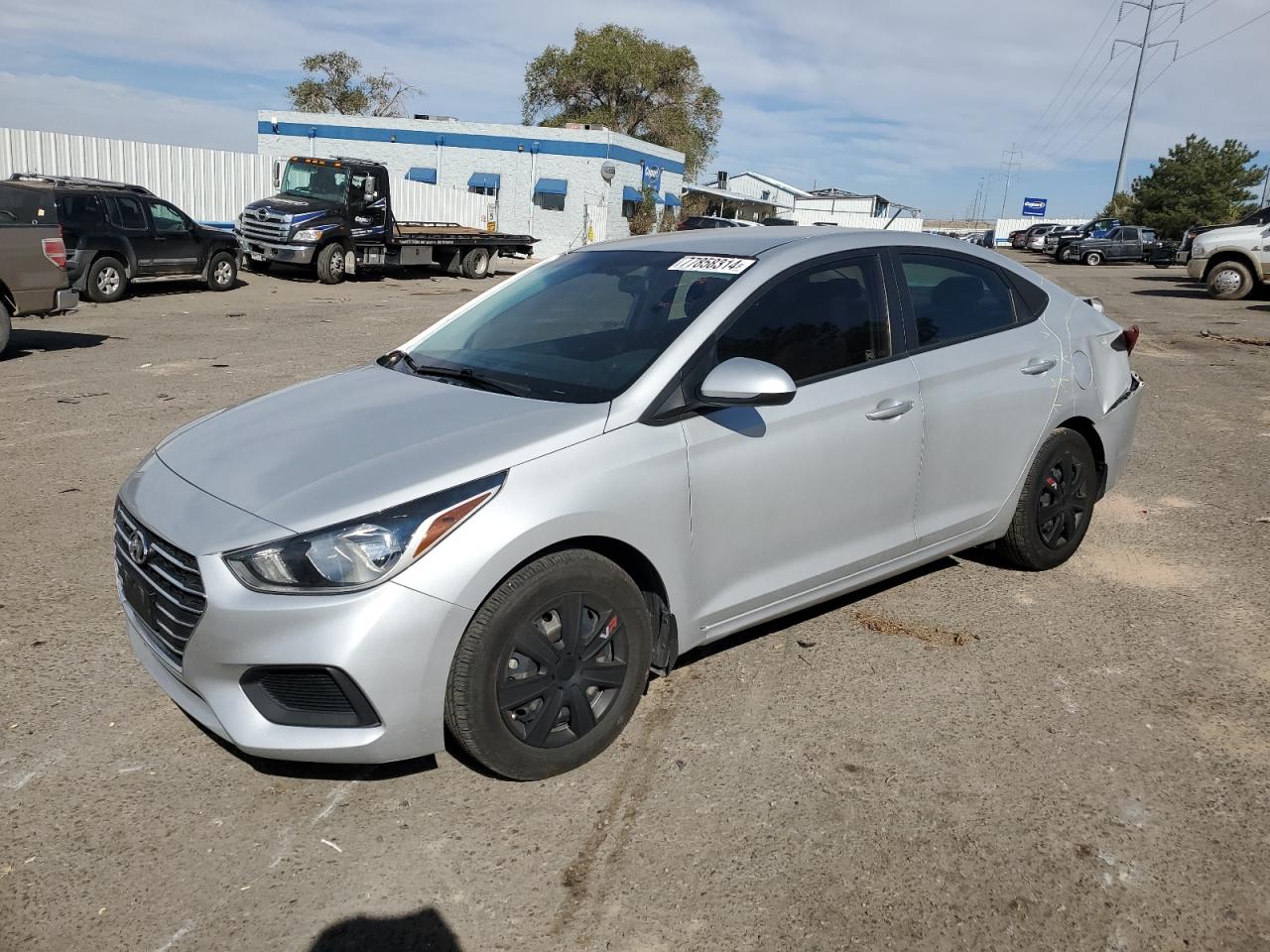 2022 HYUNDAI ACCENT SE VIN:3KPC24A69NE154738