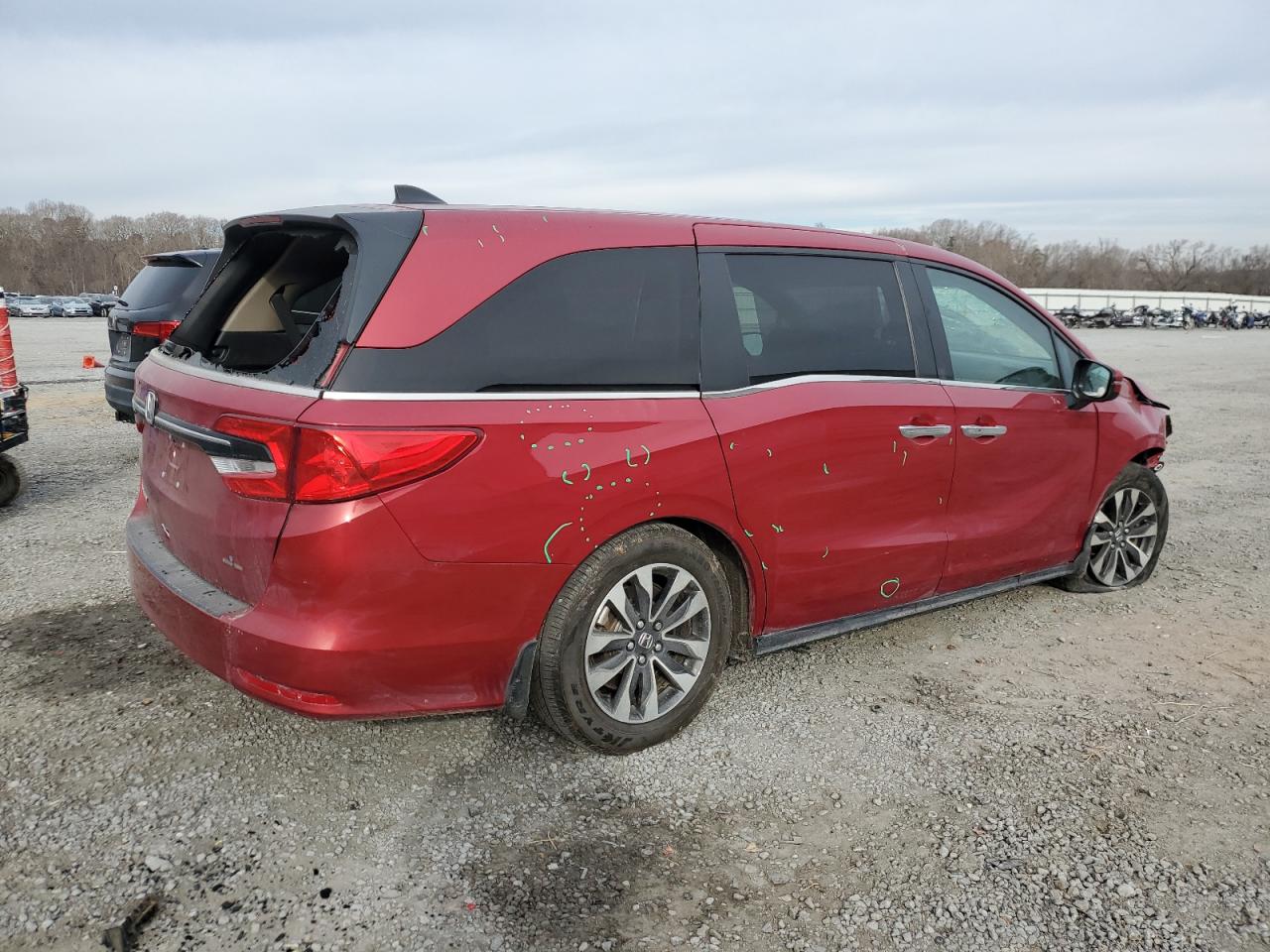 2022 HONDA ODYSSEY EXL VIN:5FNRL6H78NB043545