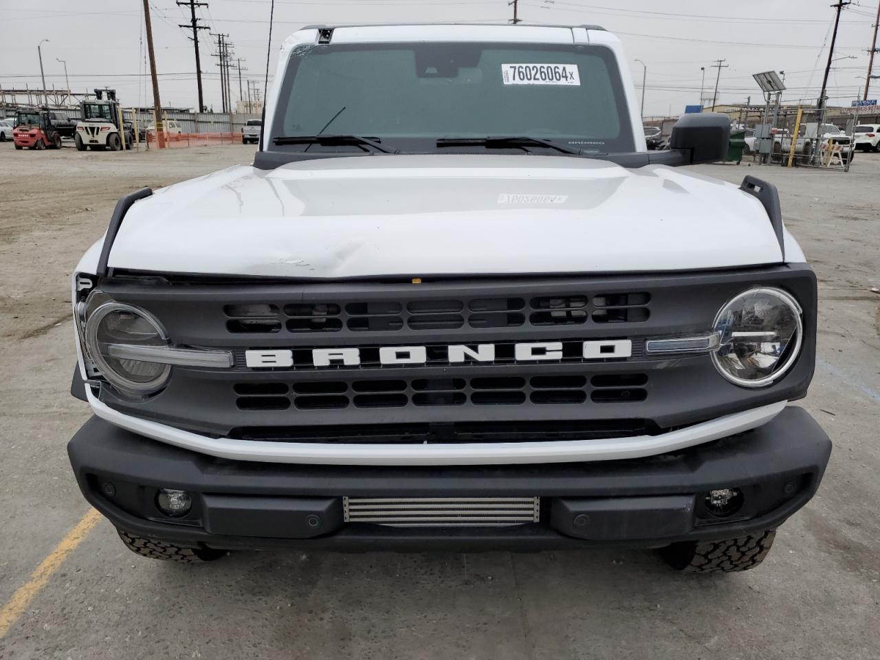 2024 FORD BRONCO BLACK DIAMOND VIN:1FMDE1AH5RLA52051