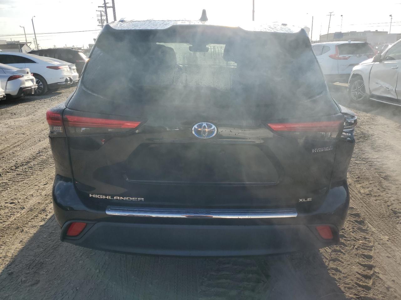 2022 TOYOTA HIGHLANDER HYBRID XLE VIN:5TDHBRCH1NS556941