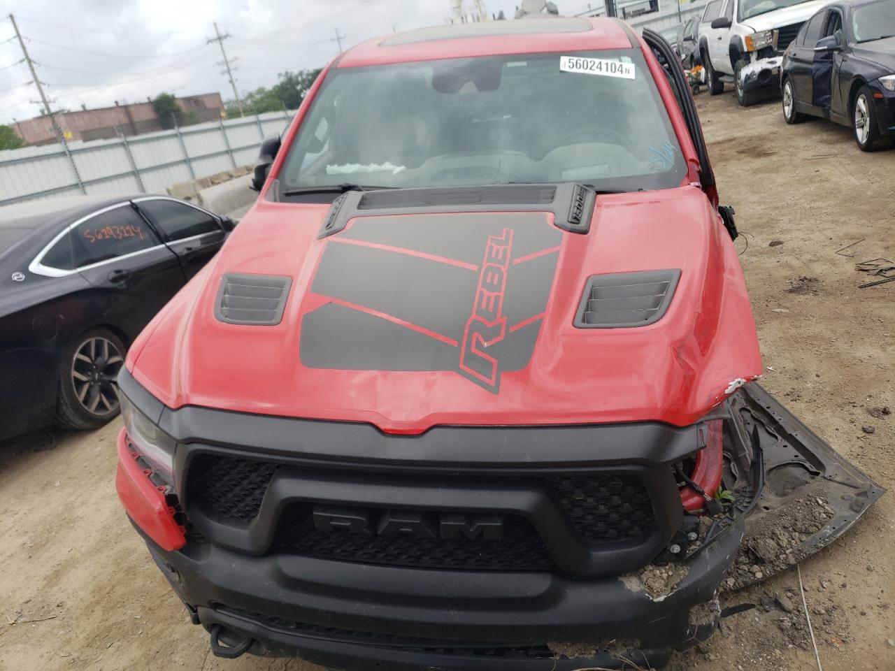 2022 RAM 1500 REBEL VIN:1C6SRFLT1NN477996