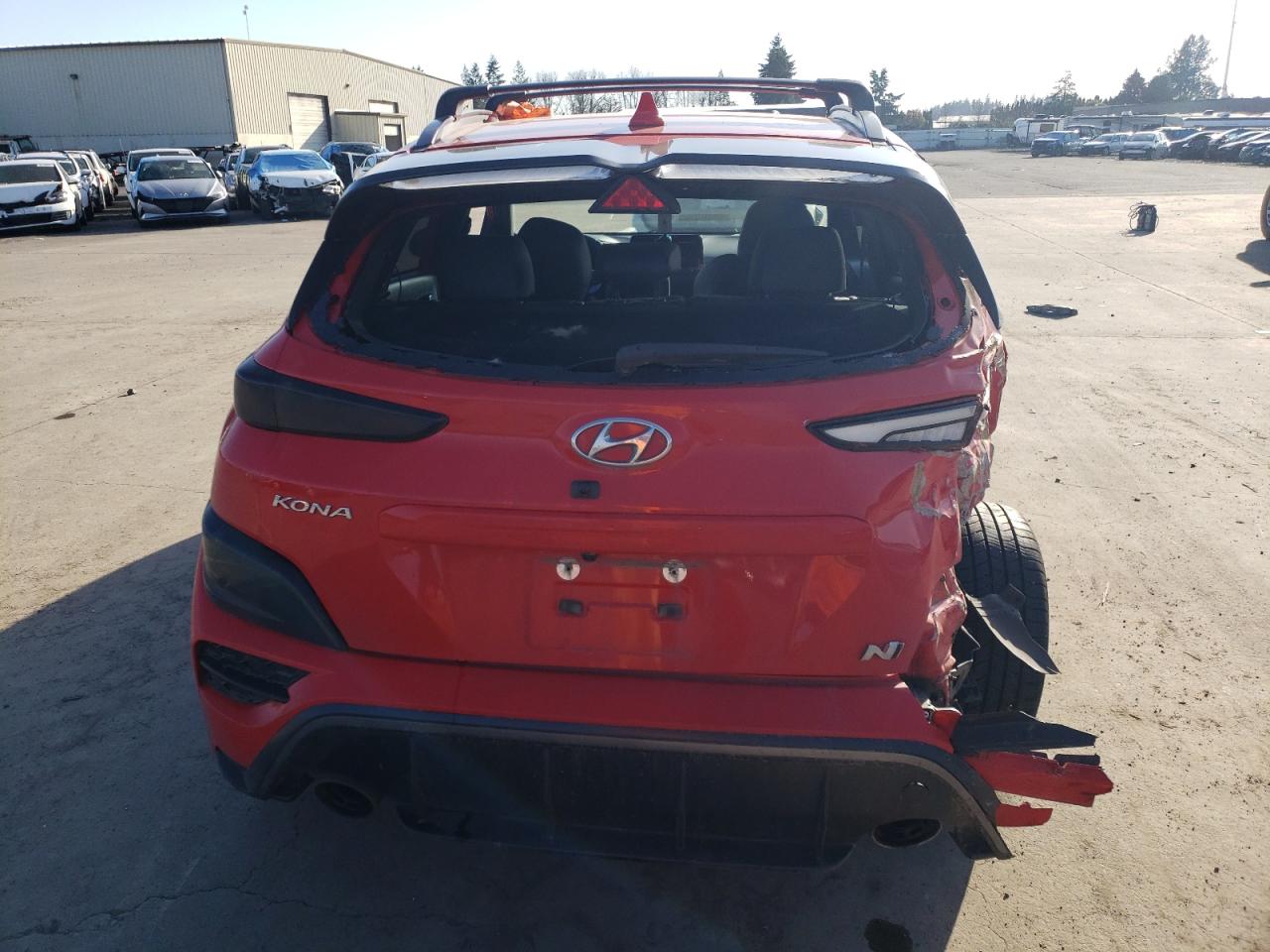 2022 HYUNDAI KONA N BASE VIN:KM8KH3AC2NU002470