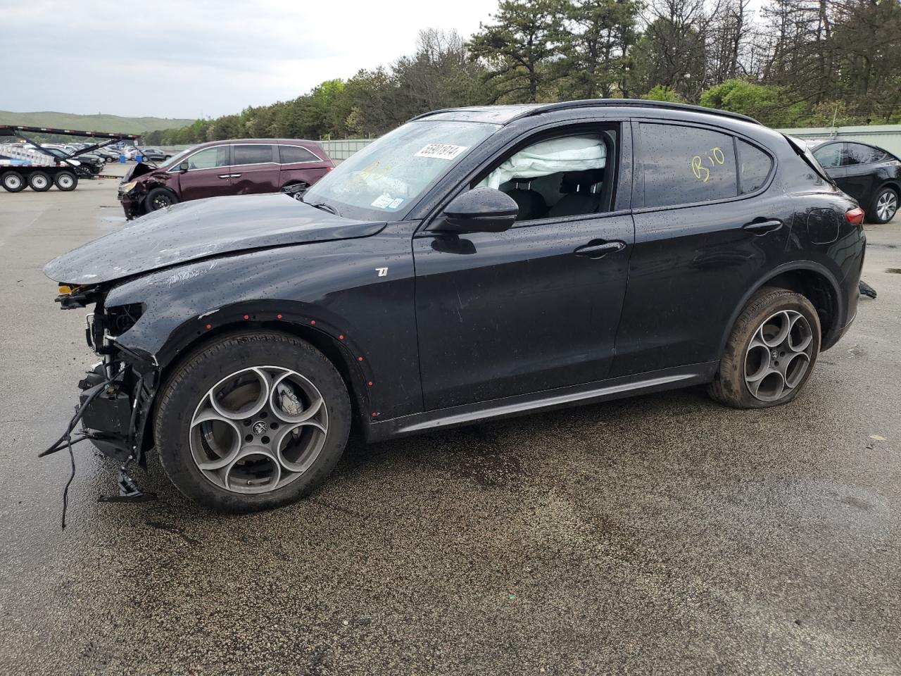 2023 ALFA ROMEO STELVIO TI VIN:ZASPAKBN8P7D50727