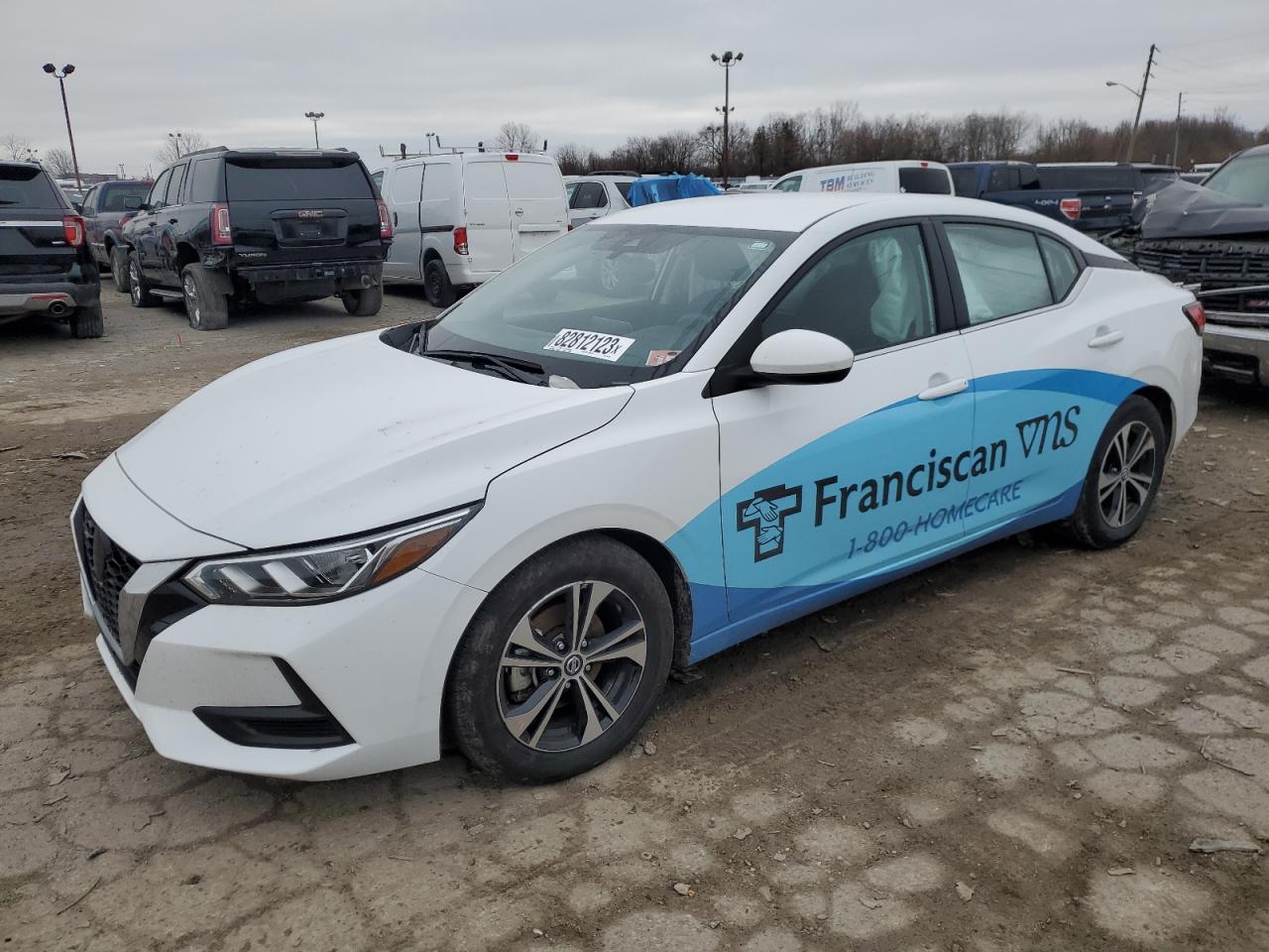 2022 NISSAN SENTRA SV VIN:3N1AB8CVXNY247143