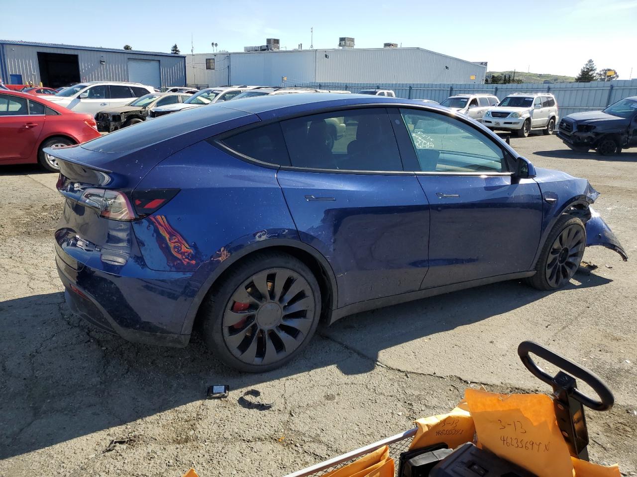 2022 TESLA MODEL Y  VIN:7SAYGDEF5NF575709