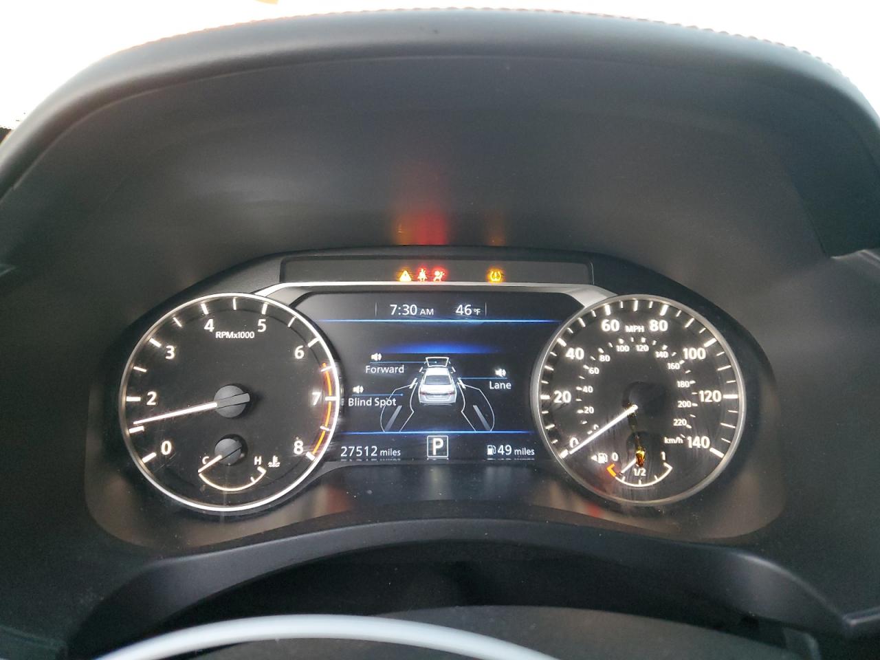 2022 NISSAN ALTIMA SR VIN:1N4BL4CW3NN360886