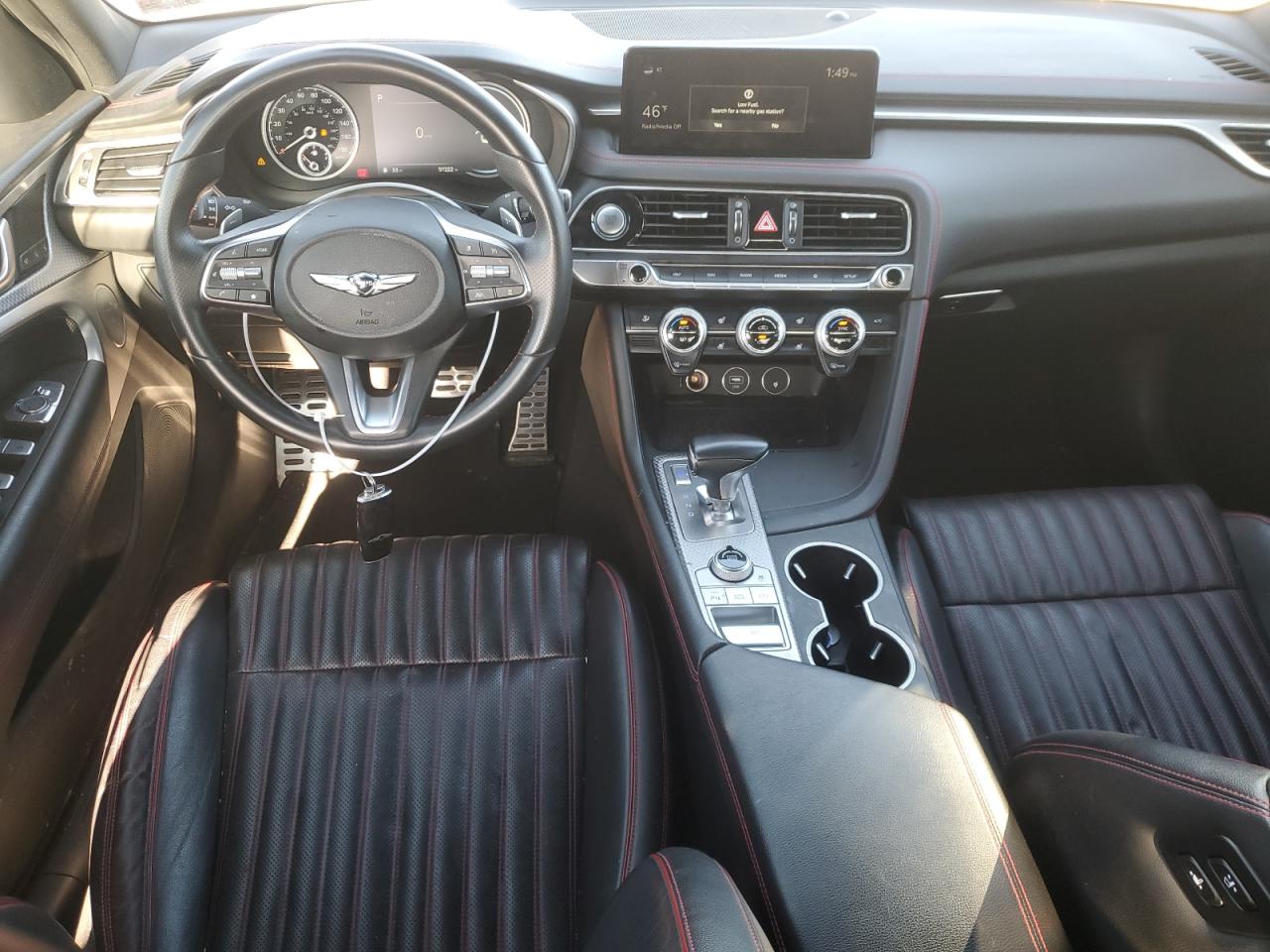 2022 GENESIS G70 BASE VIN:KMTG54TE7NU082115