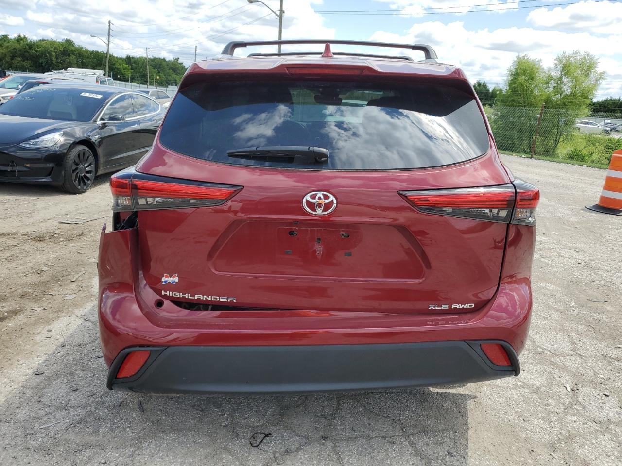 2023 TOYOTA HIGHLANDER L VIN:5TDKDRBH6PS045200