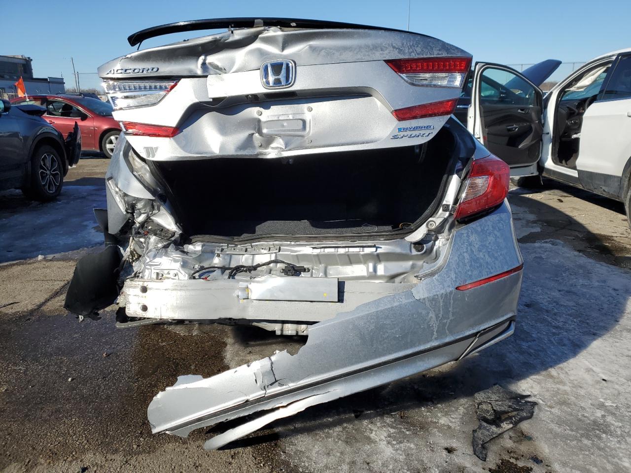2022 HONDA ACCORD HYBRID SPORT VIN:1HGCV3F2XNA047404