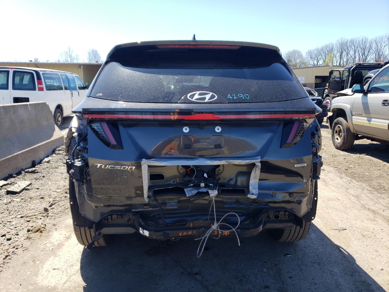 2022 HYUNDAI TUCSON LIMITED VIN:5NMJECAE2NH108032