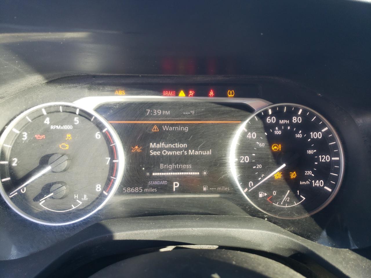 2022 NISSAN ROGUE SV VIN:5N1BT3BA0NC732802