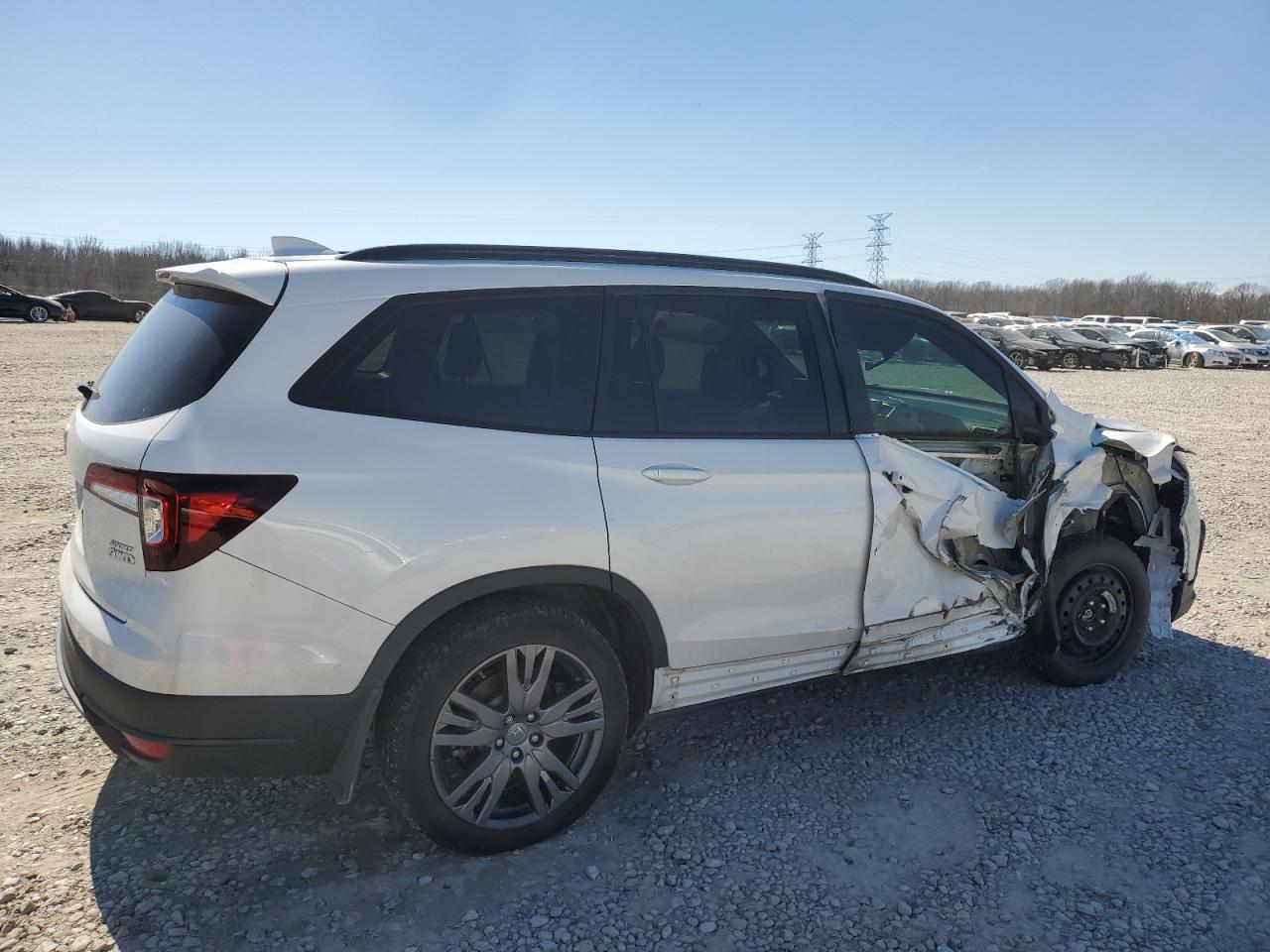 2022 HONDA PILOT SPORT VIN:5FNYF6H38NB096312