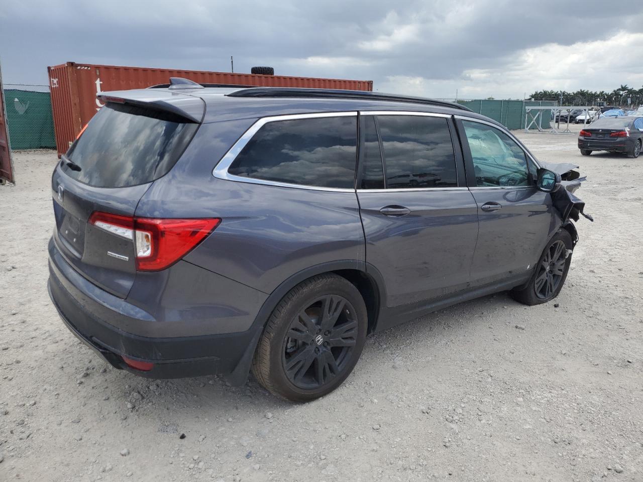 2022 HONDA PILOT SE VIN:5FNYF5H22NB001986