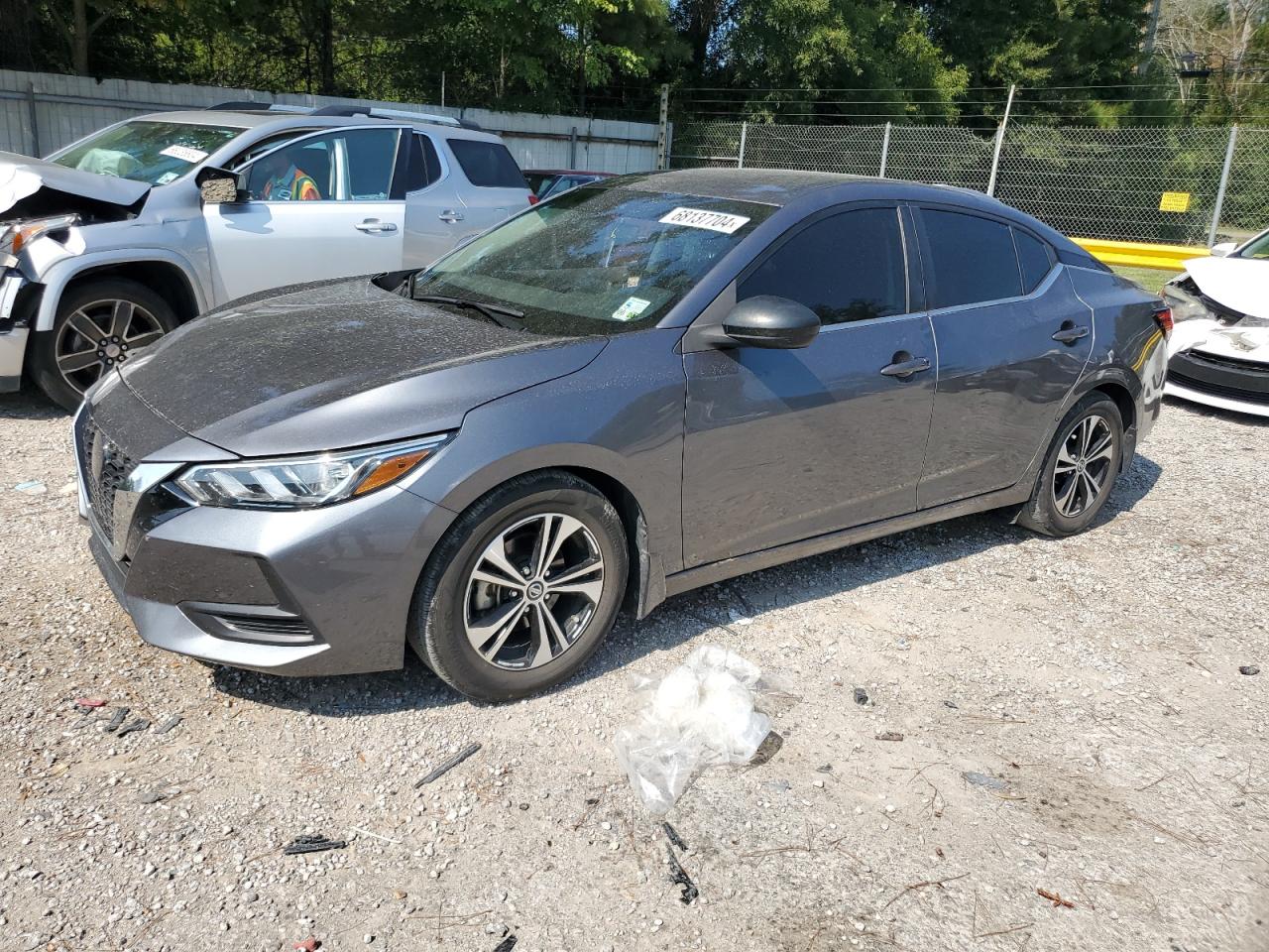 2022 NISSAN SENTRA SV VIN:3N1AB8CV8NY269268