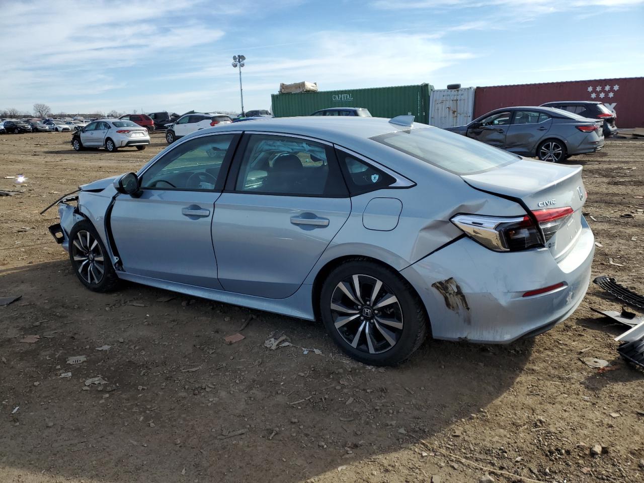 2022 HONDA CIVIC EX VIN:2HGFE1F78NH307412