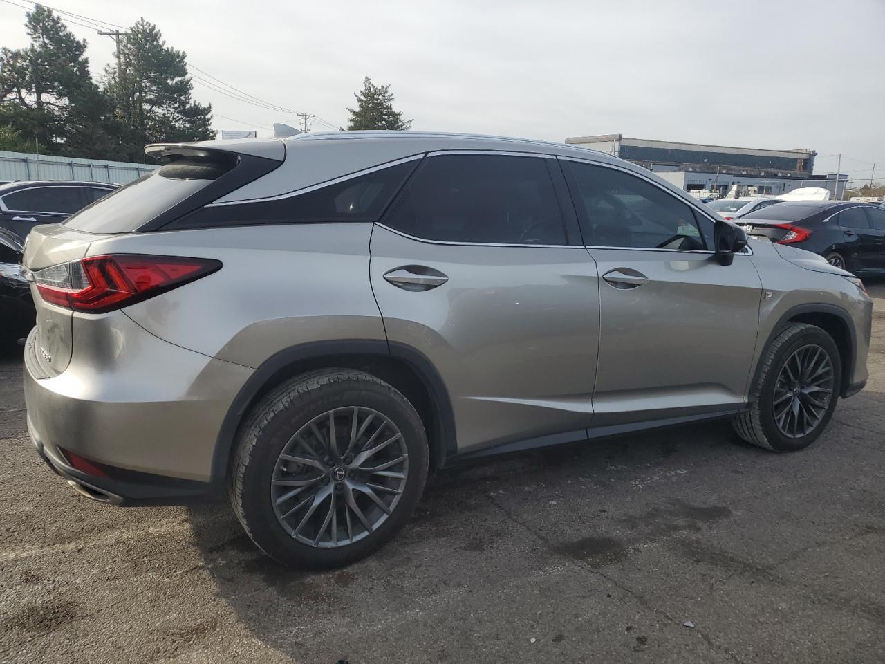2022 LEXUS RX 350 F SPORT VIN:2T2SZMDA9NC351331