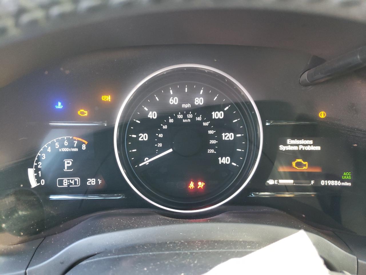 2022 HONDA HR-V EXL VIN:3CZRU6H72NM743368