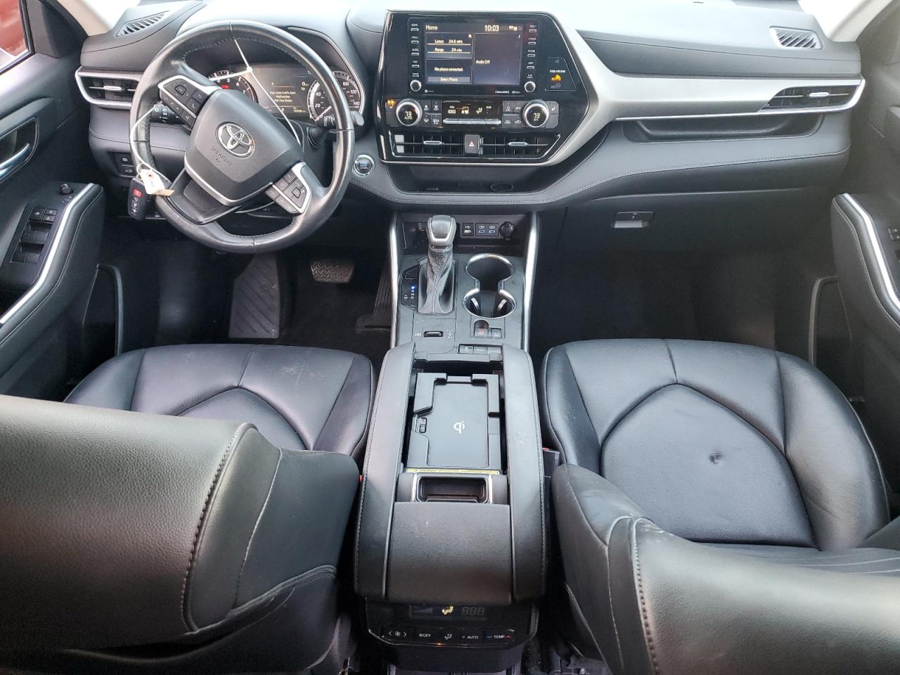2022 TOYOTA HIGHLANDER XLE VIN:5TDGZRAH8NS094257