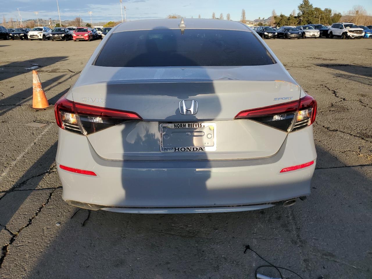 2022 HONDA CIVIC SPORT VIN:2HGFE2F57NH502714