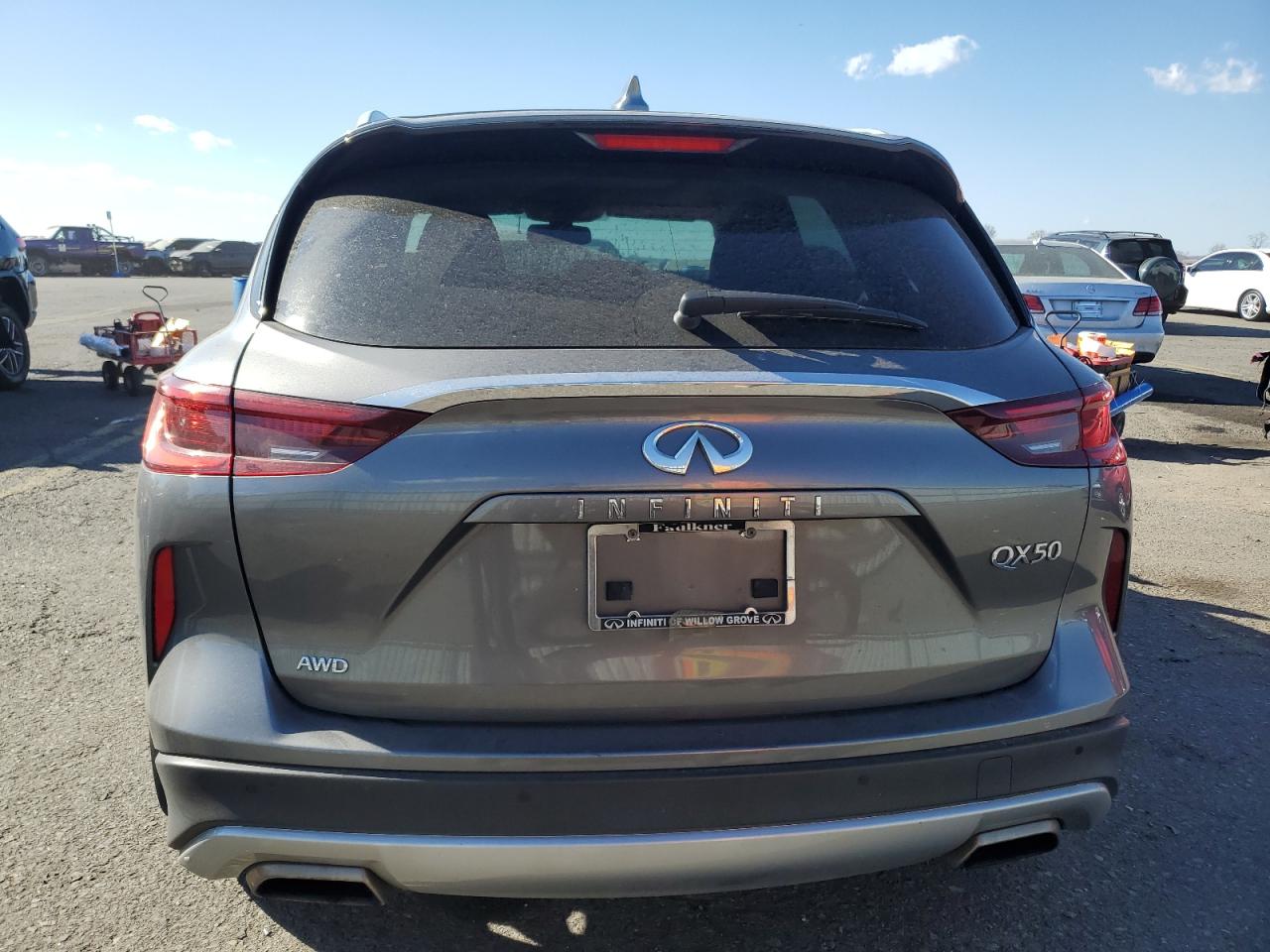 2022 INFINITI QX50 LUXE VIN:3PCAJ5BB9NF109241