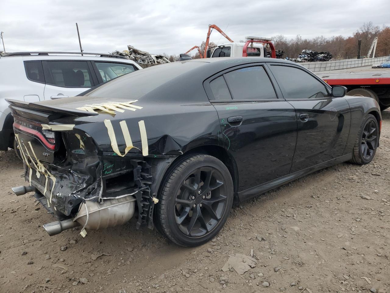 2022 DODGE CHARGER GT VIN:2C3CDXHGXNH130130