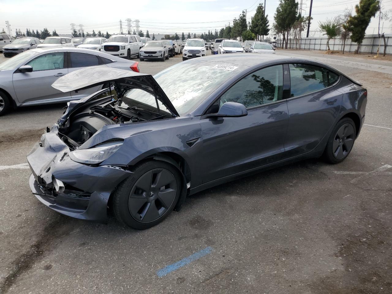 2023 TESLA MODEL 3  VIN:5YJ3E1EA3PF546986