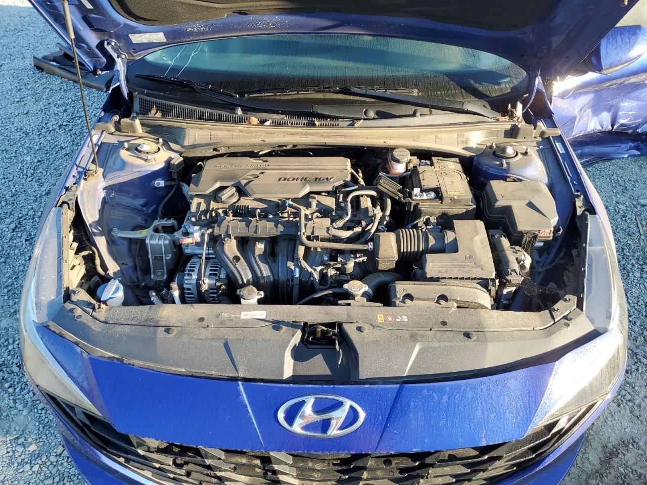 2022 HYUNDAI ELANTRA SEL VIN:KMHLM4AG9NU321406