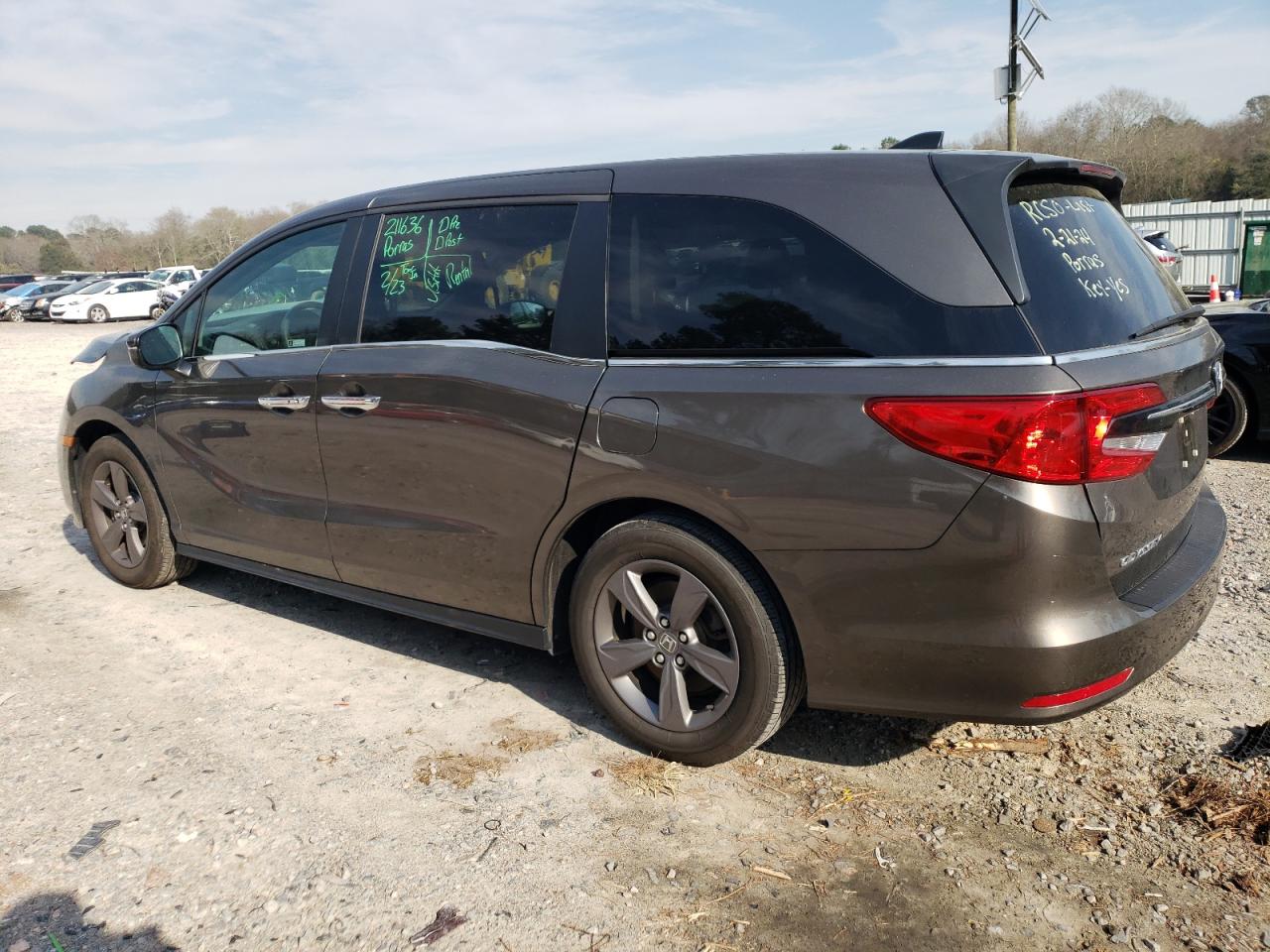 2022 HONDA ODYSSEY EX VIN:5FNRL6H58NB003982