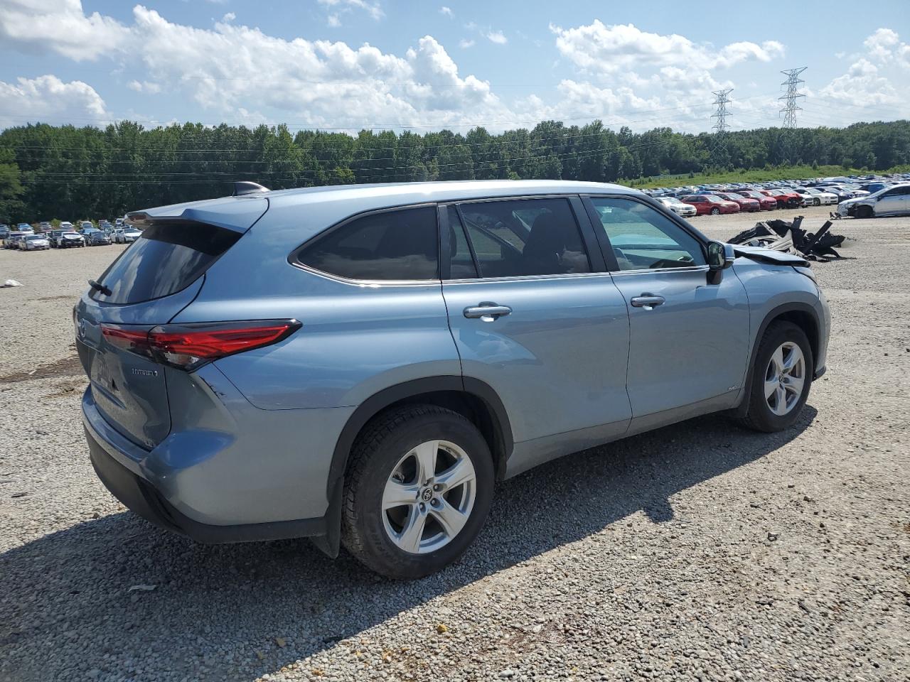 2023 TOYOTA HIGHLANDER HYBRID LE VIN:5TDBBRCH3PS128250