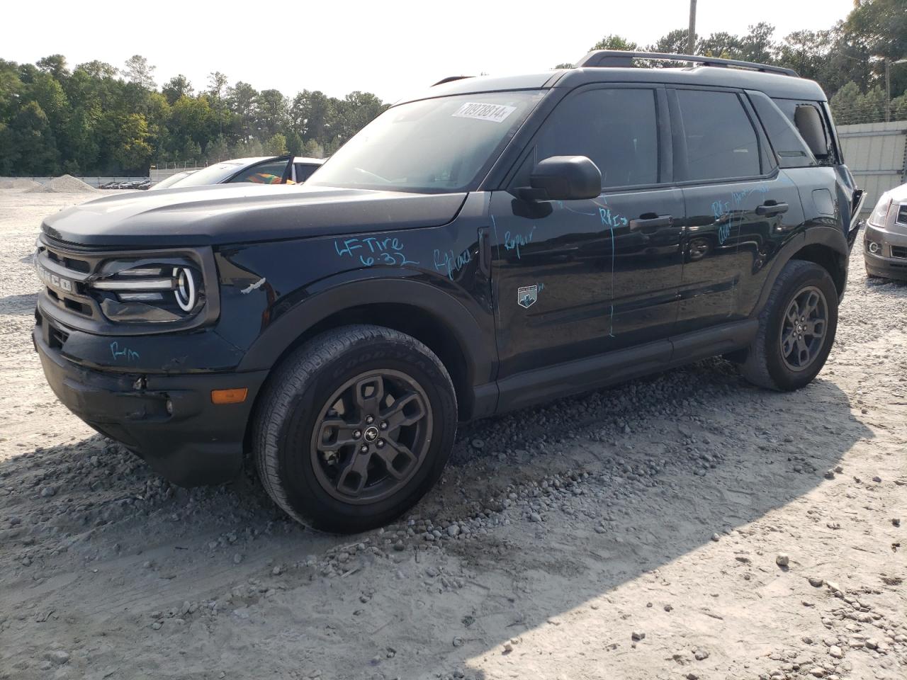 2022 FORD BRONCO SPORT BIG BEND VIN:3FMCR9B62NRD35353
