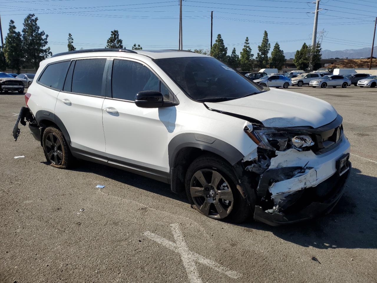 2022 HONDA PILOT TRAILSPORT VIN:5FNYF6H89NB091664
