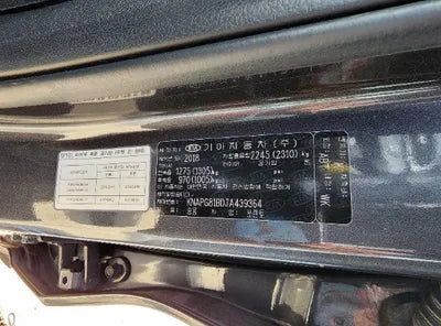 2018 Kia Sorento KNAPG81BDJA439364 VIN:KNAPG81BDJA439364