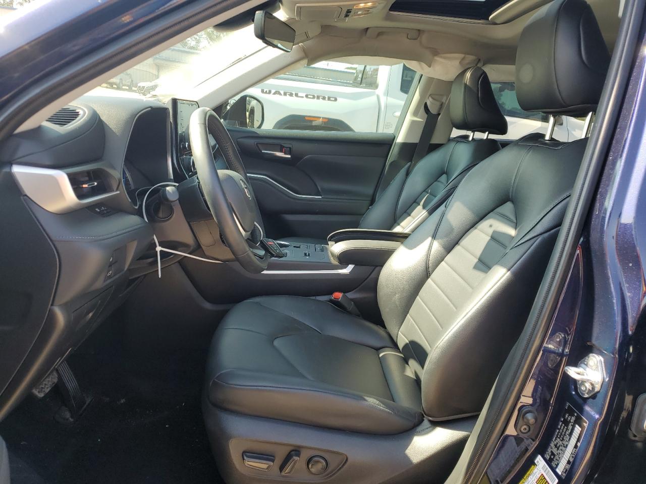 2022 TOYOTA HIGHLANDER HYBRID XLE VIN:5TDGARAH9NS512333